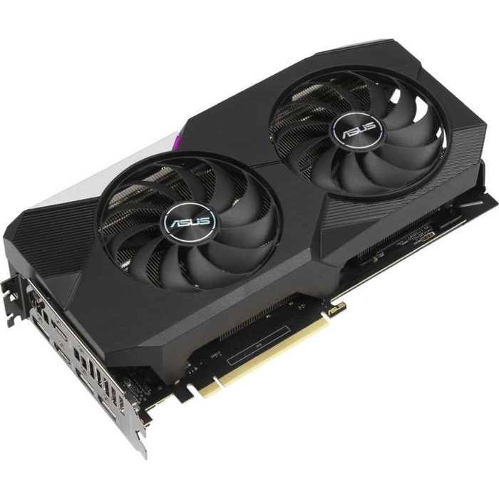 Видеокарта Asus DUAL-RTX3070-O8G-V2 LHR, GeForce RTX 3070, 8Gb, GDDR6, HDMI, DP - фото 51315948