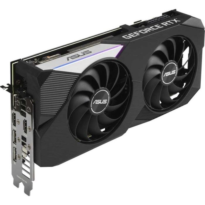 Видеокарта Asus DUAL-RTX3070-O8G-V2 LHR, GeForce RTX 3070, 8Gb, GDDR6, HDMI, DP - фото 51315950