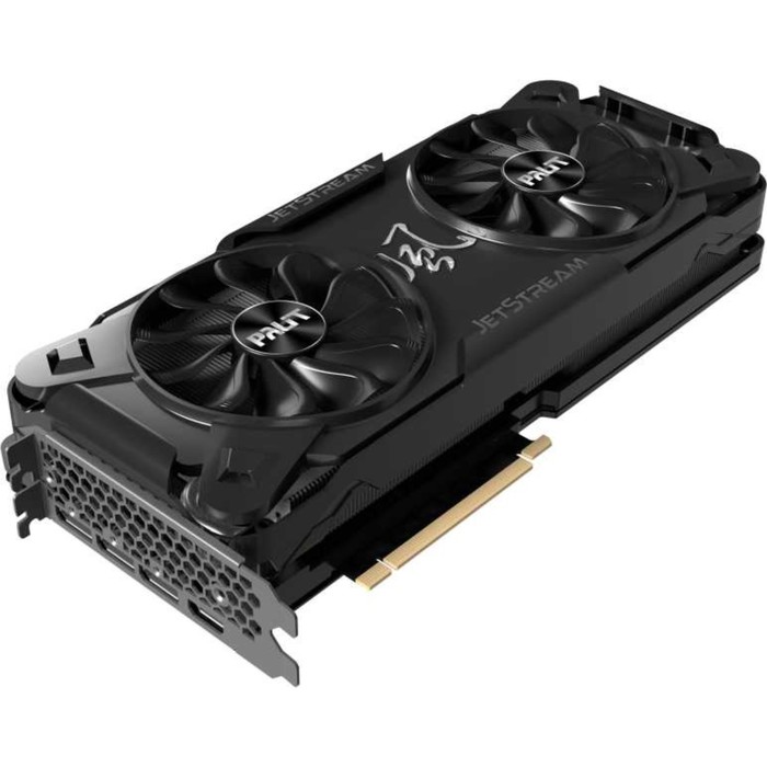 Видеокарта Palit PA-RTX3070 JETSTREAM 8G V1 LHR, GeForce RTX 3070, 8Gb, GDDR6, HDMI, DP - фото 51302713