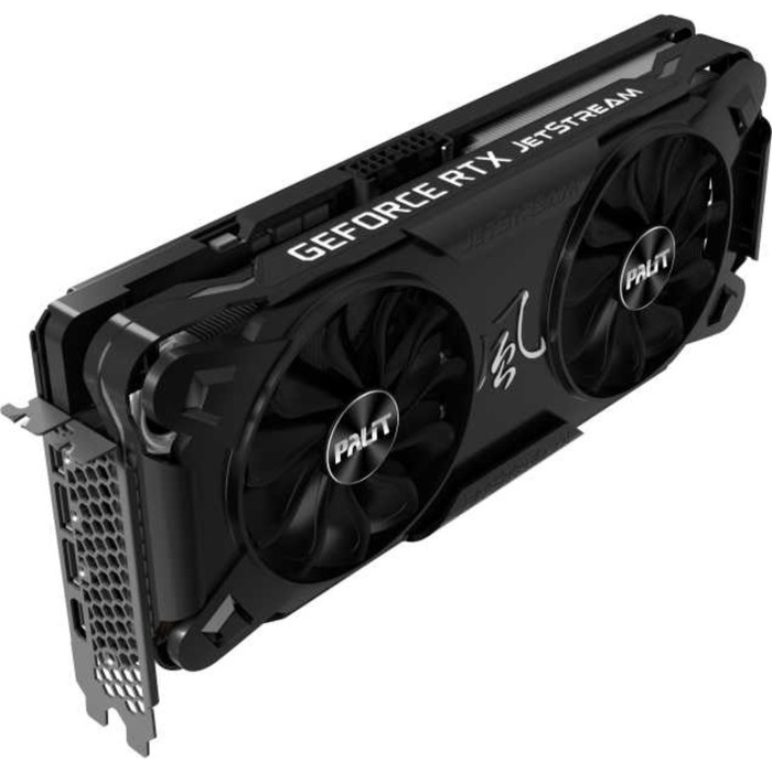 Видеокарта Palit PA-RTX3070 JETSTREAM 8G V1 LHR, GeForce RTX 3070, 8Gb, GDDR6, HDMI, DP - фото 51302719