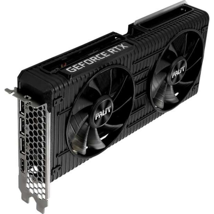 Видеокарта Palit PA-RTX3060Ti DUAL OC 8G V1 LHR, GeForce RTX 3060Ti, 8Gb, GDDR6, HDMI, DP - фото 51302754