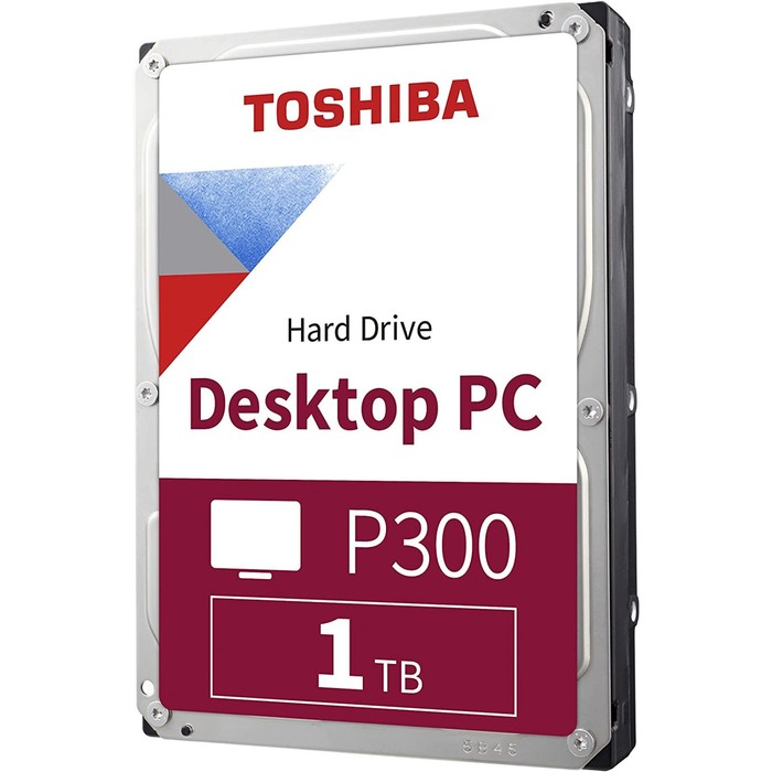 Жесткий диск Toshiba SATA-III, 1Tb, HDWD110UZSVA Desktop P300, 7200rpm, 64Mb, 3.5" - фото 51302769