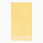 Набор полотенец в коробке Тиана, размер 50х90+70х140 см, цвет ваниль, махра, 450 г/м, хлопок 100% - фото 25388888