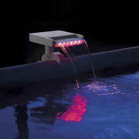

Водопад для бассейна с цветной Led подсветкой 28090