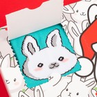 Подарочный набор носки детские «Новогодний зайчик», 6 пар, 16-18 см - фото 45267066
