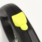 Рулетка Flexi Safari S, 5 м, трос, до 12 кг, желтый леопард (yellow Leopard) - Фото 3