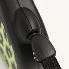 Рулетка Flexi Safari M, 5 м, трос, до 20 кг, желтый леопард (yellow Leopard) - Фото 4
