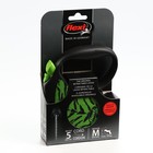 Рулетка Flexi Safari M, 5 м, трос, до 20 кг, зеленый тигр (green Tiger) - Фото 5