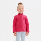 Джемпер детский MINAKU цвет темно-розовый, размер 98 - фото 25539934