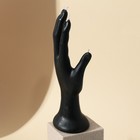 Свеча интерьерная "Женская рука",черная,225*85 мм - фото 7139108