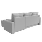 Угловой диван «Верона Лайт», еврокнижка, правый угол, экокожа белый - Фото 10