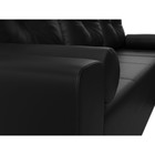 Диван угловой «Верона Лайт», правый угол, механизм еврокнижка, экокожа, цвет чёрный - Фото 4