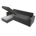 Диван угловой «Верона Лайт», левый угол, механизм еврокнижка, велюр, цвет серый - Фото 12