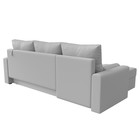 Угловой диван «Верона Лайт», еврокнижка, левый угол, экокожа белый - Фото 10