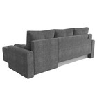 Угловой диван «Верона Лайт», еврокнижка, правый угол, рогожка, цвет серый - Фото 11
