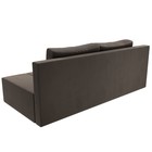 Диван прямой «Сан Марко», механизм еврокнижка, велюр, цвет коричневый - Фото 8