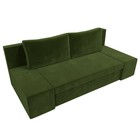Прямой диван «Сан Марко», еврокнижка, микровельвет, цвет зелёный - Фото 5