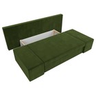 Прямой диван «Сан Марко», еврокнижка, микровельвет, цвет зелёный - Фото 6