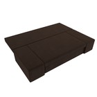 Прямой диван «Сан Марко», еврокнижка, микровельвет, цвет коричневый - Фото 7