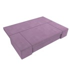 Прямой диван «Сан Марко», еврокнижка, микровельвет, цвет сиреневый - Фото 7