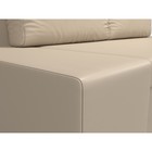 Диван прямой «Сан Марко», механизм еврокнижка, экокожа, цвет бежевый - Фото 4