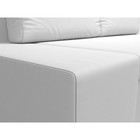 Прямой диван «Сан Марко», еврокнижка, экокожа, цвет белый - Фото 3