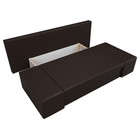 Диван прямой «Сан Марко», механизм еврокнижка, экокожа, цвет коричневый - Фото 6