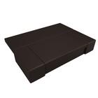 Прямой диван «Сан Марко», еврокнижка, экокожа, цвет коричневый - Фото 7