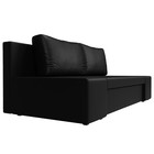 Прямой диван «Сан Марко», еврокнижка, экокожа, цвет чёрный - Фото 3
