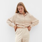 Комплект (сорочка, брюки) женский MINAKU: Light touch цвет бежевый, р-р 44 - Фото 2