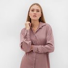 Комплект (сорочка, брюки) женский MINAKU: Light touch цвет темно-розовый, р-р 52 9156744 - фото 11626872
