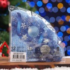 Салфетки бумажные круглые Art Bouquet Rondo «Новогодний венок», 3 слоя, d 32 см, 12 шт - Фото 6