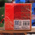 Салфетки бумажные Art Bouquet «Новогодняя скатерть золото на красном», 3 слоя, 24x24 см, 25 шт - Фото 5