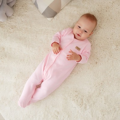 Комбинезон детский MINAKU, цвет розовый, рост 62-68 см