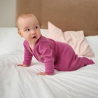 Комбинезон детский MINAKU, цвет малиновый, рост 62-68 см - Фото 4