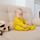 Комбинезон детский MINAKU, цвет жёлтый, рост 62-68 см - Фото 3