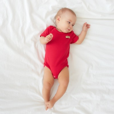 Боди детское MINAKU, рост 68-74 см, фуксия