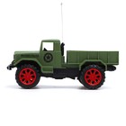 Грузовик радиоуправляемый «Военный», работает от батареек, цвет МИКС, в пакете - фото 24288336