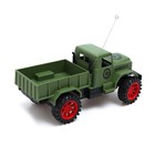 Грузовик радиоуправляемый «Военный», работает от батареек, цвет МИКС, в пакете - фото 24288337