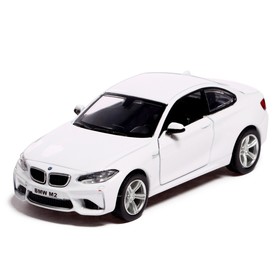 Машина металлическая BMW M2 COUPE, 1:32, инерция, открываются двери, цвет МИКС, в пакете