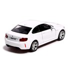 Машина металлическая BMW M2 COUPE, 1:32, инерция, открываются двери, цвет МИКС, в пакете - фото 24587847