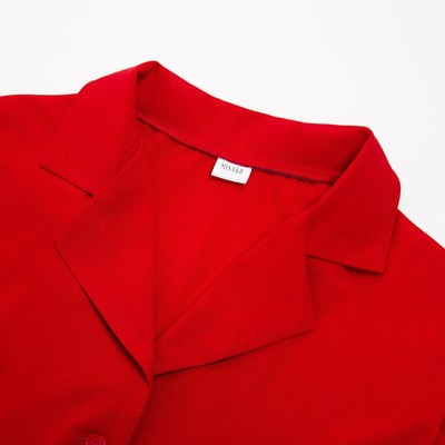 Костюм женский (рубашка, брюки) MINAKU: Green trend, размер 48, красный