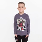 Лонгслив для мальчика, цвет синий, рост 110 см (5 лет) - Фото 2