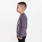Лонгслив для мальчика, цвет синий, рост 128 см (8 лет) - Фото 3
