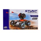 Танк радиоуправляемый Stunt, 4WD полный привод, стреляет ракетами, цвет чёрно-оранжевый - Фото 8