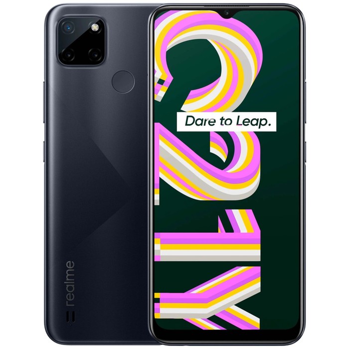 Смартфон Realme C21Y, 6.5", LCD, 2 sim, 3 Гб, 32 Гб, 13 Мп, 5 Мп, 5000 мАч, NFC, черный - фото 51323089