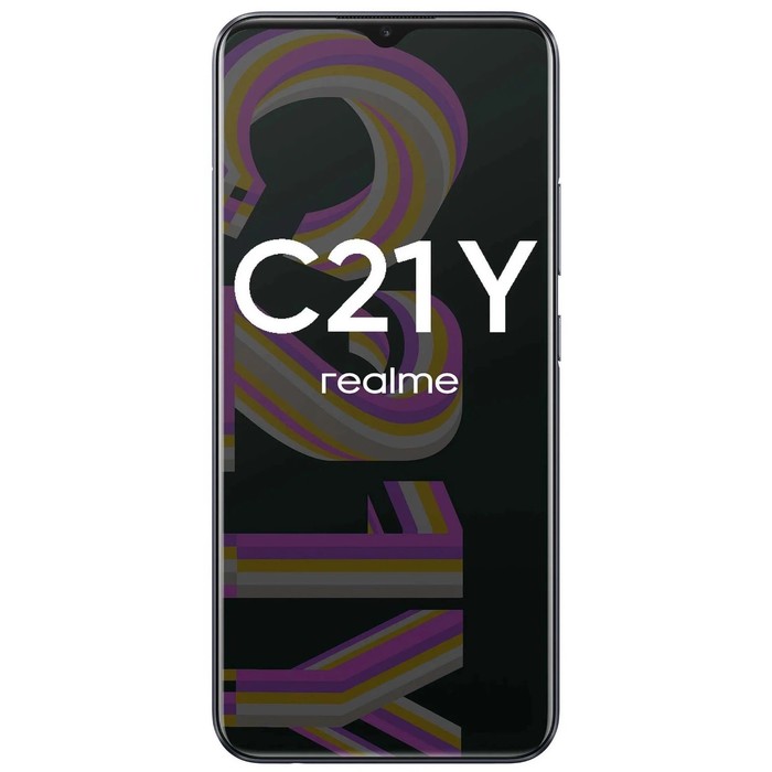 Смартфон Realme C21Y, 6.5", LCD, 2 sim, 3 Гб, 32 Гб, 13 Мп, 5 Мп, 5000 мАч, NFC, черный - фото 51323090