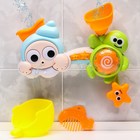 УЦЕНКА Набор игрушек для игры в ванне «Черепашка - мельница», на присоске - Фото 1
