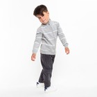 Джемпер для мальчика, цвет серый/цвет белый, рост 92 см (2) - Фото 3
