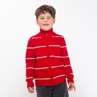 Джемпер для мальчика, цвет красный/цвет белый, рост 92 см (2) - Фото 2